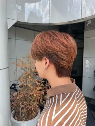 ショート カラー メンズ 高取 大将のヘアスタイル