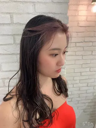 ロング カラー 韓国ヘア/艶カラー /田中悠佑のヘアスタイル