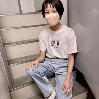 ショート シェアハピ ヤマモトのヘアスタイル