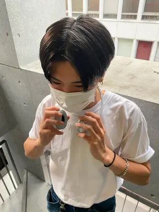 ショート カラー メンズ 🎀 amii Hitomi  🎀のマツエク・マツパデザイン