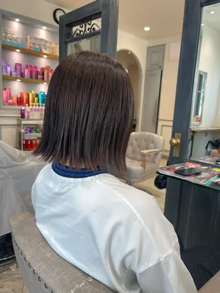 ショート ショート/ボブ アンドウ☺︎のヘアスタイル