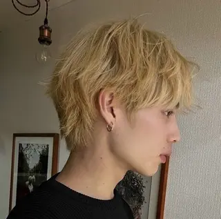 ショート メンズ 中川 楓馬のヘアスタイル