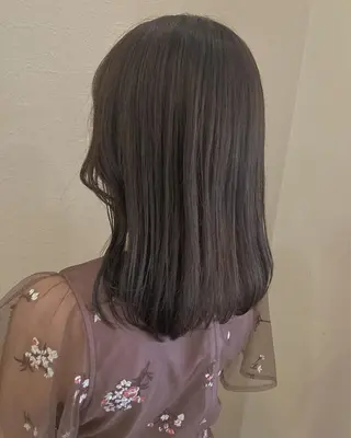 ミディアム カラー 店長 ✂️ムラカミ キラリのヘアスタイル