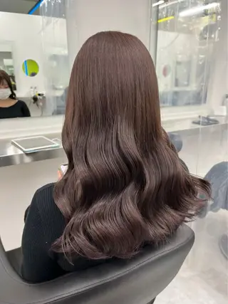 ロング カラー BABY 艶髪暗髪ヘア💖達人のヘアスタイル