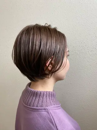 ショート カラー 半個室女性salon 🩰Natsumiのヘアスタイル