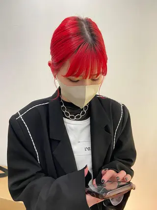 ショート カラー yuna/ボブカット /ハイトーンカラーのヘアスタイル