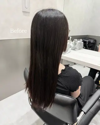 ロング 美髪職人あお🦕 髪質改善｜原宿のヘアスタイル