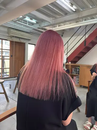 ロング カラー stand所属・キノシタナナコ /渋谷のヘアスタイル