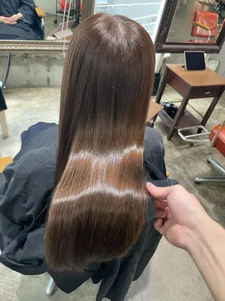 ロング 🌈髪質改善💕 縮毛矯正✨青木まで✨のヘアスタイル