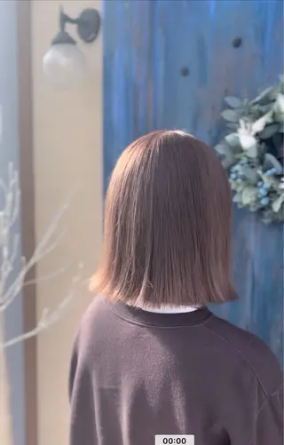 ミディアム カラー Uuoul【ウーオール】所属・ 松尾 実乃里のヘアスタイル