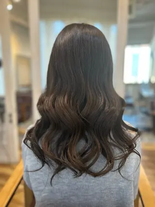 セミロング カラー PARU HAIR SALON所属・似合わせ特化美容師 ✂︎PINAのヘアスタイル