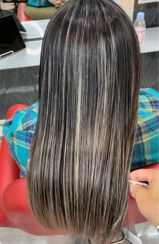 ロング カラー ヘアアレンジ be flot所属・髪質改善/大阪守口市 🐣Ria‪🐣のヘアスタイル