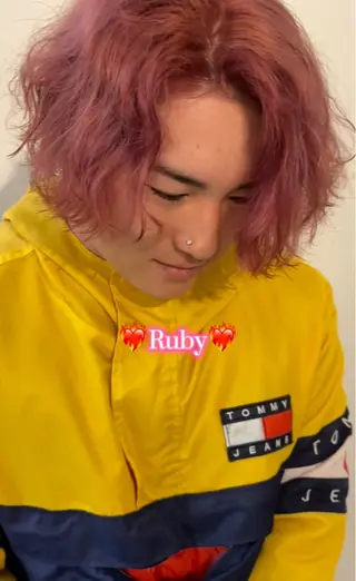 カラー メンズ はまもと もえのヘアスタイル