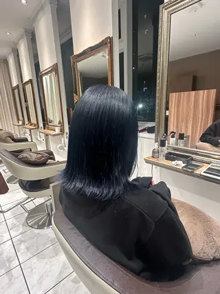 ミディアム カラー Ash西葛西 /momijiのヘアスタイル