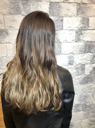 セミロング カラー AUBE HAIRazul吉祥寺所属・綺麗な髪質にしたい方 限定🌈清水 祥のヘアスタイル