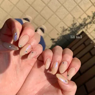 ミディアム pllia beautyのネイルデザイン
