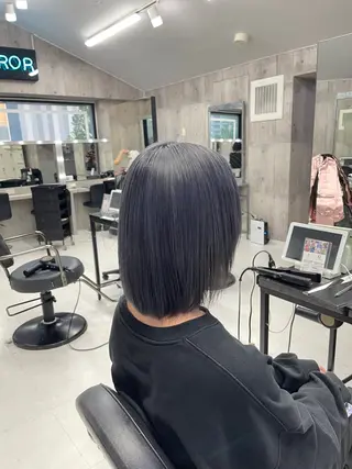 セミロング カラー パーマ ヘアアレンジ メンズ キッズ レイヤーの魔術師 𓍼takumi𓍼のヘアスタイル