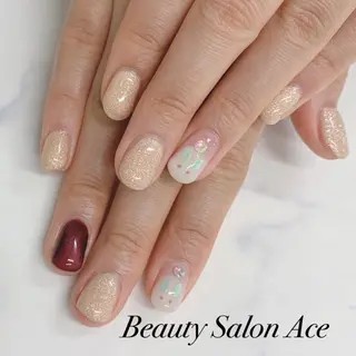 ネイル Beauty Salon Ace（ネイルサロン　エース）所属・池袋フィルイン Ace♡長さだしのネイルデザイン