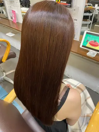 ロング カラー 【髪質改善】に特化 オリーブオイルクラブのヘアスタイル