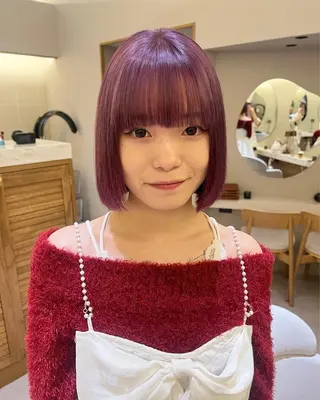 ショート カラー yiye aoyama所属・表参道yiye うららのヘアスタイル