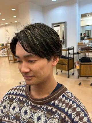 ショート メンズ Gardenhair 小笠原篤矢のヘアスタイル