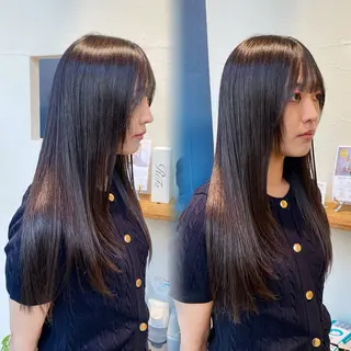 ロング 艶髪/艶カラー/縮毛 /   タキダのヘアスタイル