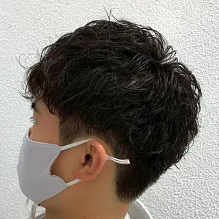 パーマ メンズ 小林 羽蘭のヘアスタイル