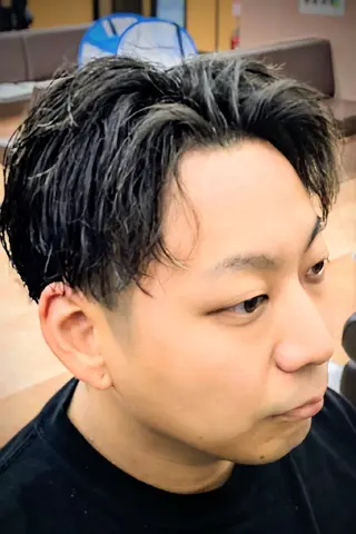 ショート パーマ 理容プラーナ長岡堺町店所属・理容プラーナ 福井のヘアスタイル