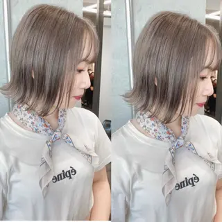 ショート カラー LA KING GINZA TOKYO所属・🧡ショートの達人 🧡SHOのヘアスタイル