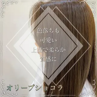 ロング カラー ヘアアレンジ 🥀寒色女神 山口玲奈🥀のヘアスタイル