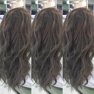 ロング カラー 青木 茂樹⭐️ 透明感カラーのヘアスタイル