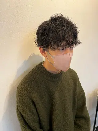 パーマ メンズ bijou chiharuのヘアスタイル