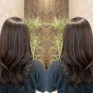 ロング カラー tocca 💜石田愛結💜のヘアスタイル