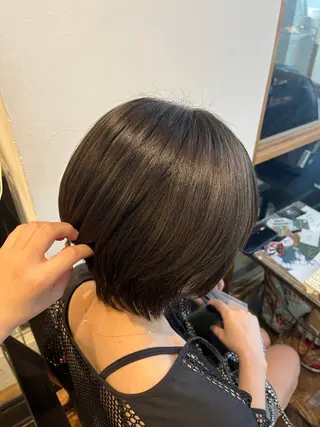 ショート カラー HOMIE TOKYO所属・sora / 渋谷 / ハイトーンのヘアスタイル