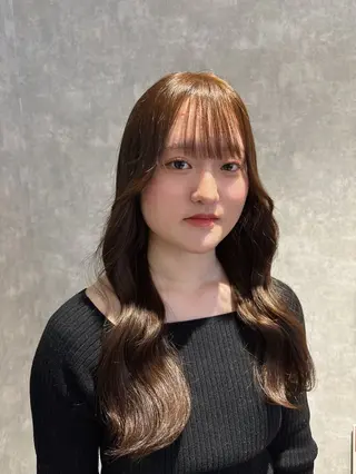 カラー La fith hair ray 札幌店所属・顔まわり/W カラー/リョウのヘアスタイル