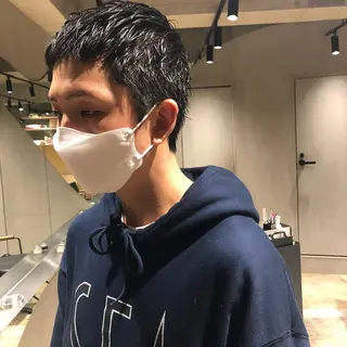 メンズ 🌈圧倒的デザイン パーマ 関和希のヘアスタイル