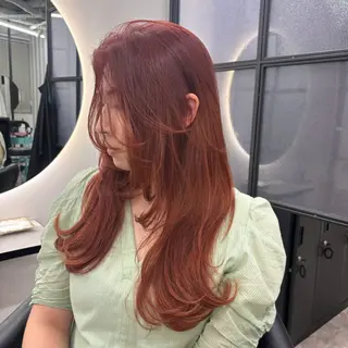 ロング カラー Ren. 🦋デザインカラーのヘアスタイル
