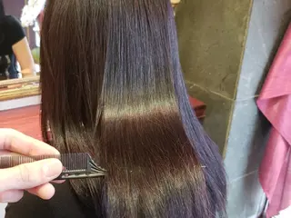 セミロング 艶髪✨ハイトーン ✨ホワイト✨北宗一郎のヘアスタイル