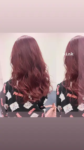 ロング カラー ヘアアレンジ 🌻Insta指名 NO.1🌻Shoのヘアスタイル