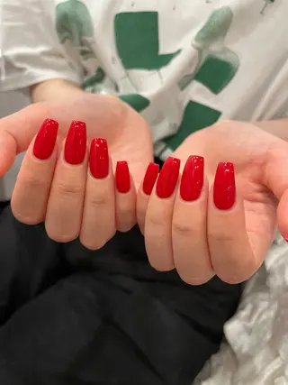 ネイル 韓国ワンホンピンク 🎀mikuのネイルデザイン