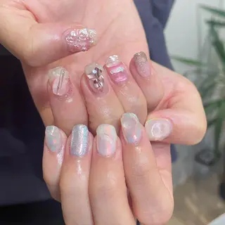 ネイル GO TODAY SHAiRE SALON  岡山店所属・SUE; タケウチのネイルデザイン