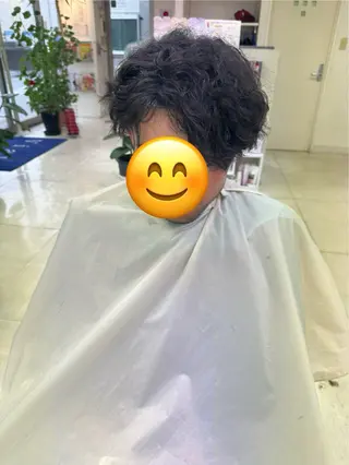 パーマ タカハシ リナのヘアスタイル