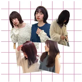 カラー 透け感color 🫧ruko🌿銀座のヘアスタイル