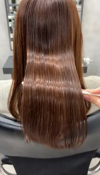 セミロング 宮尾 星夢のヘアスタイル