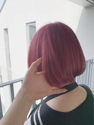 ショート カラー 🧸ミルクティー🧸 kousei🧸のヘアスタイル