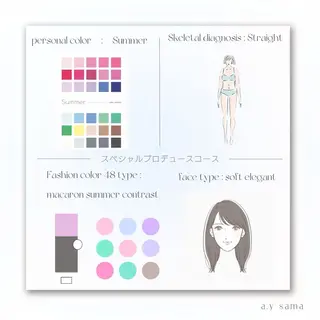 パーソナルカラー🥐 顔タイプ🥗yuriのその他イメージ