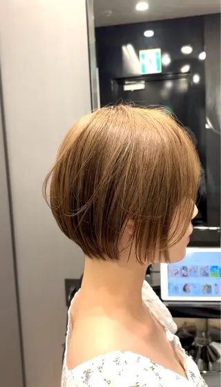 ショート HARUKI  MINATO Japan広島紙屋町店所属・hmj紙屋町店 脊戸智志のヘアスタイル