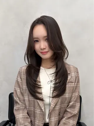 セミロング モテ・愛されカラー 🕊️SOMA🐇のヘアスタイル