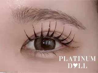 マツエク・マツパ 🎀PLATINUM DOLL怜鳳🎀のマツエク・マツパデザイン