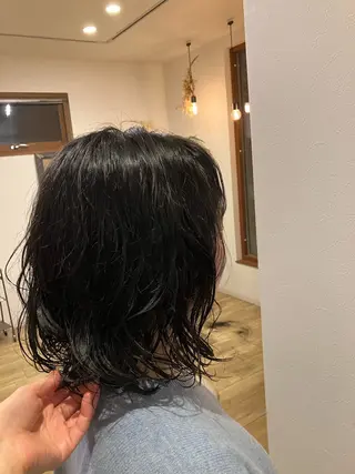 パーマ 清水 美香のヘアスタイル